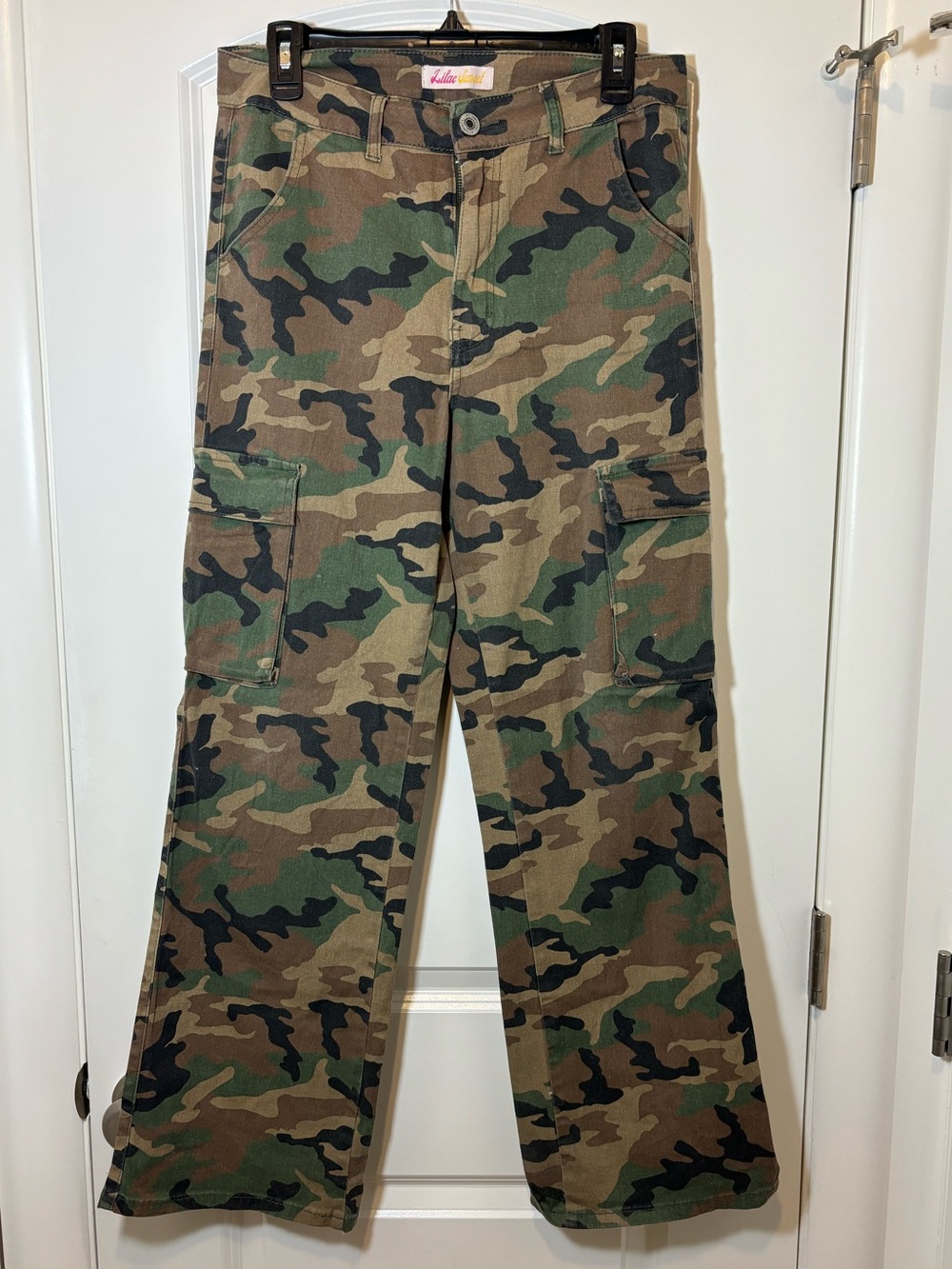 Camo Cargo Pants - Green/Brown/Black
